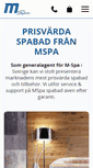 Mobile Screenshot of m-spa.se